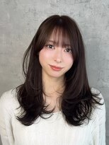 リンクエン(Link enn) 【髪質改善幹細胞トリートメント】黒髪ネビージュ/小顔/美髪