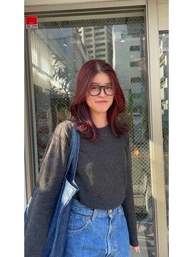 クム 横浜(qumu) 【qumu 横浜】ワインレッドカラー