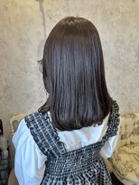 ディーヴァヘアーエズ(DIVA hair Eze)&nbsp;【natsuki】ほんのりラベンダーカラー/艶カラー/グレージュ