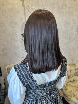 ディーヴァヘアーエズ(DIVA hair Eze) 【natsuki】ほんのりラベンダーカラー/艶カラー/グレージュ