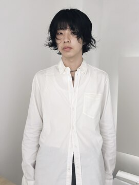 メゾンアクア 表参道(Maison ACQUA) =メンズボブパーマ/メンズボブ/フェザーパーマ／MEN’S HAIR