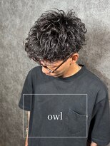 アウル 心斎橋(owl)&nbsp;シャドウパーマ/ダウンバンクショート/メンズパーマ/カット