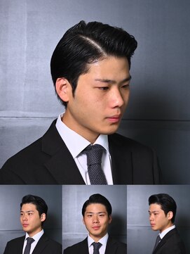 サンアンドマーリィズバーバー 駅前店(SON&MARLEY'S BAR BER) 七三/就活/フェード