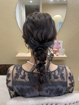 ランリ 金山 名古屋(Ranri) 【編み下ろしアレンジ】　金山/名古屋/ヘアセット