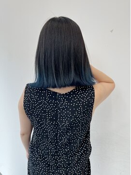 アライブ キチジョウジ(ALIVE Kichijoji) 【ALIVE吉祥寺】ブルーブラックグラデーションカラー