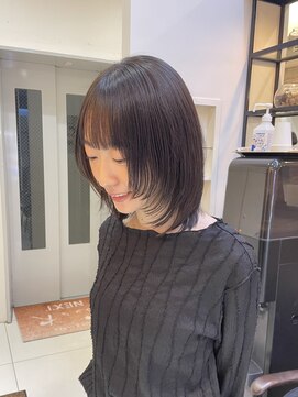 ヘアアンドメイク シークネクスト(HAIR&MAKE SeeK NEXT) 顔周りレイヤーカット