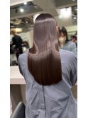 乾かすだけでツヤとまとまりを叶える美髪縮毛矯正