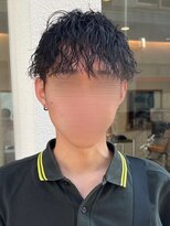 クラップス オル 金沢八景(CLAPS Ore)&nbsp;金沢八景メンズカットメンズパーマセンターパートツイストパーマ