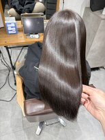 リンク(LINK)&nbsp;アッシュブラウン美髪カラー/髪質改善/艶髪/縮矯正/東村山