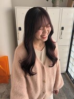 エイチ(811)&nbsp;レイヤーボブヘアカラーバレイヤージュ50代くるみちゃんヘア