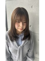 ジョワイユヘアーデザイン(Joyeux)&nbsp;joyeuxレイヤーカット/ベージュカラー【盛本彩乃】