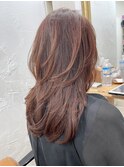 ロングでもトップにふんわり動き☆3DCurveのSカーブロング