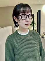 ヘア アンド メイク アートレス(Hair and Make Art less)&nbsp;顔周りで差をつけるミニマムショートボブ