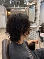 エルズ 大宮店(ailes) リバースセンターパート/ニュアンスパーマ/ダウンバング/大宮