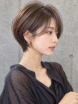 ネオリーブ モカ 川崎チネチッタ店(Neolive mocca)&nbsp;30代40代50代60代   大人ショート 川崎 似合わせ グレージュ