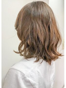 クアトログランシュ 水戸店(QUATRO×GranCieux) ナチュラルウェーブ大人ボブ★QUATRO★