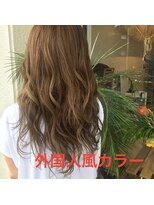 ビューティルーム セブラス(SEVLUS)&nbsp;白髪も染まってる明るいグレイカラー SEVLUS×読売ランド前