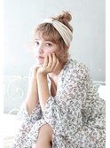 大人ルーズターバンアレンジ