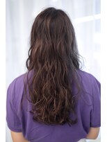 濡れ髪色っぽラフウェーブ【十条　HAIR LOUNGE emu】