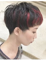 リゴ ヘアー(RIGO hair) ベリショ、レッド