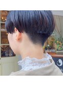 "刈り上げストレートラインマッシュ"ayumi