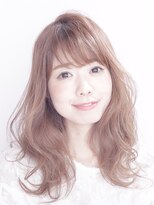 アフロディーテ 銀座(APHRODITE GINZA)&nbsp;黒髪/グレーベージュ/レイヤーロング/前髪パーマ/銀座