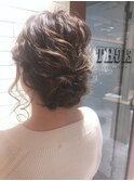【EIGHT溝の口】ヘアセット　ローシニヨン