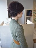 無造作マッシュショート
