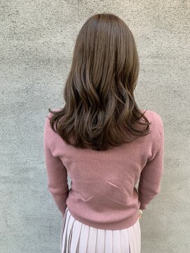 スイート ヘアデザイン(Suite HAIR DESIGN) 【　Suite　】大人可愛い☆透明感シアーオリーブブラウン