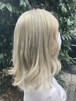 リー 京橋(Lee) 【Lee京橋】ミディアム×ハイトーンベージュ