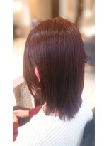 ジャックビーンズ 青山店(jack beans) 透け感ピンクブラウン