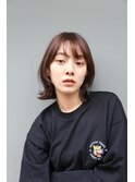 kisaiBUZZ＊西川史浩 くびれボブ×ナチュラルブラウン