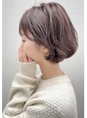 前髪あり大人ショートボブ30代40代【Ruufus恵比寿渋谷】