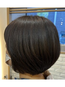 ヘアー グリーン(hair green) ツヤサラボブ【百合ヶ丘グリーン】