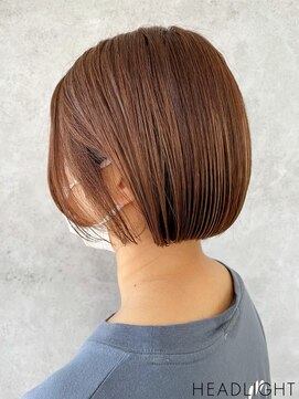 アーサス ヘアー デザイン 亀有店(Ursus hair Design by HEADLIGHT) ベージュ×ミニボブ_807S1541_2