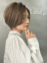 ロンドプロフィール 浦和(Lond profil)&nbsp;浦和ショートヘアショートカット白髪ぼかし白髪染めボブ40代50代