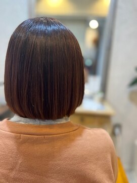 ヘアメイク リヴ(Hair Make Liv) 極艶カラー×ミニボブ