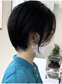 丸みハンサムショート