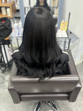 プルエクステのお店ネクスト(NEXT) #プルエクステ#黒髪ロング