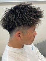バース バイ ハピネス(BIRTH by happiness)&nbsp;奈良フェードジェットモヒカン　ツイストパーマ