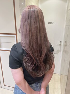 フェイス 大船(FACE) アンブレラカラー×ピンクベージュ/Kurumi