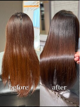 アイノア シノン 神保町(AInoa sinon) 乾かすだけでまとまる艶髪で朝も簡単スタイリング