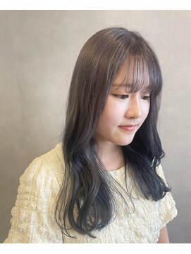 アチーブリス(achieve Liss) ラベンダーグレージュ透明感大人可愛いゆるふわナチュラルくびれ