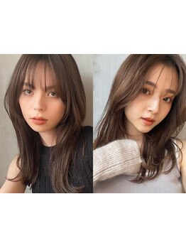 顔周りのカットで印象は変わる！骨格・髪質・クセを見極めたカットで、理想のスタイルを実現♪[安城/桜井]