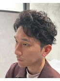メンズツーブロパーマスタイル