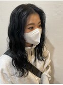 ブルーブラックカラー