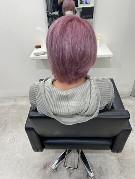 パーセント(percent) 【percent枚方】ショート×ピンク♪ダブルカラー