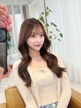 レイリー 原宿 表参道(Rayreee) 2wayバングで魅せる柔らかくびれヘア透明感ベージュカラー