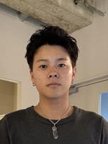 トッド(tod)&nbsp;スパイキーショートツイストスパイラルパーマシャドウパーマ眉毛