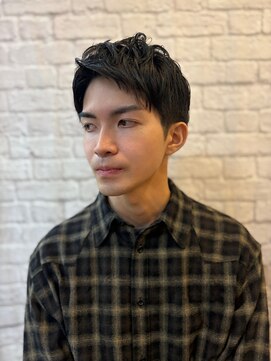 ヘアサロン 銀座マツナガ新宿店(hair salon) 伸ばしかけの方におすすめ刈り上げショート／ポイントパーマ